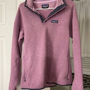 Patagonia Better Sweater pullover large womens purple